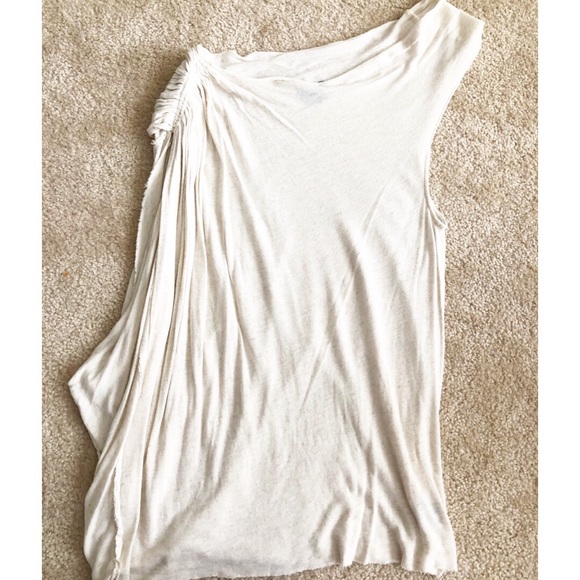 Anthropologie asymmetrical top with raw hem - Picture 1 of 1
